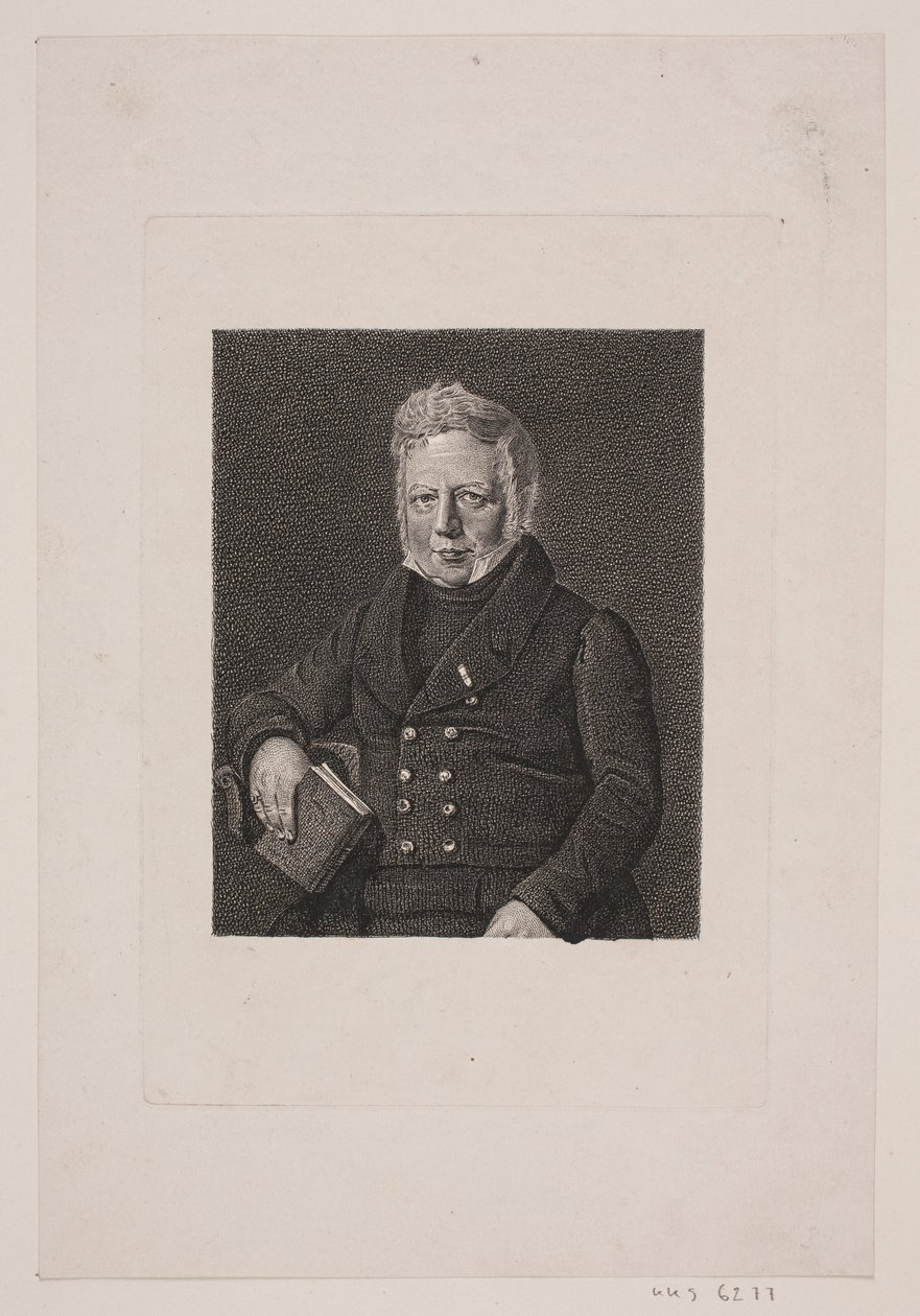 Peter Oluf Brøndsted door Edvard Fortling