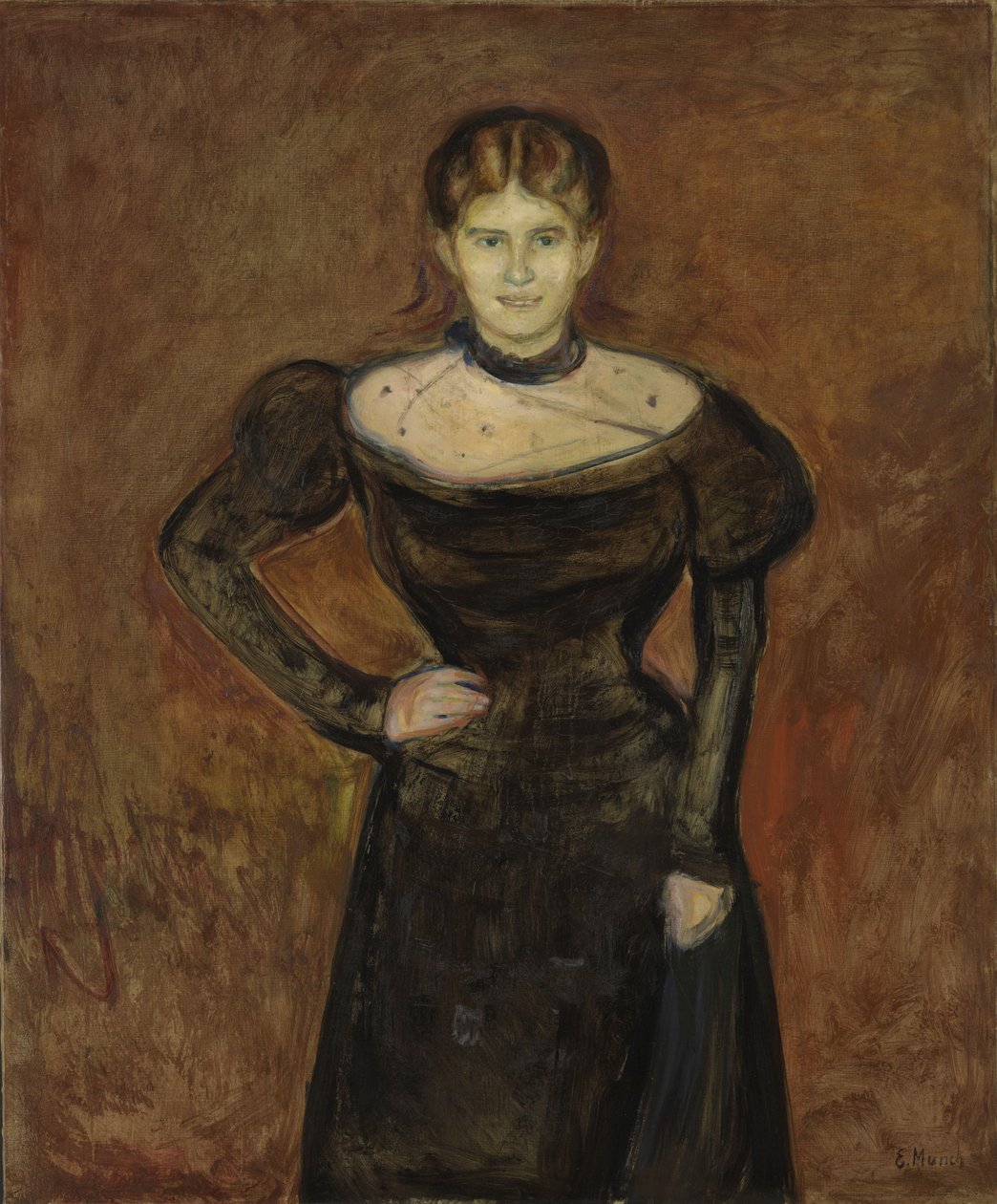 Aase Norregaard door Edvard Munch