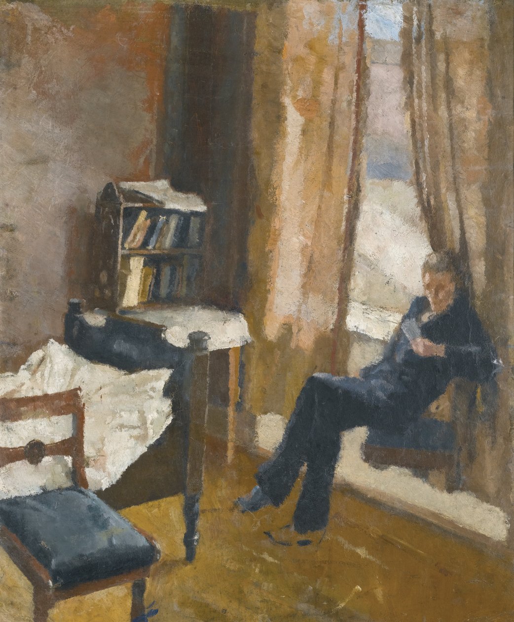 Andreas Leest door Edvard Munch