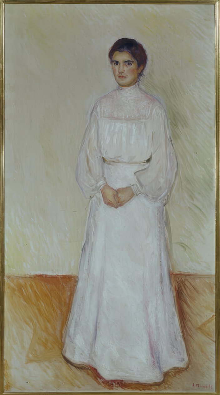 Ellen Warburg door Edvard Munch