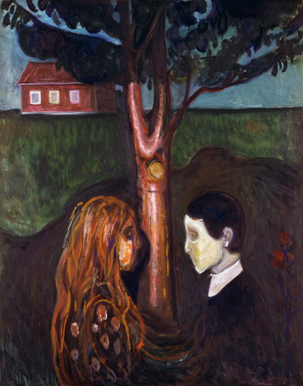 Ogen in ogen door Edvard Munch