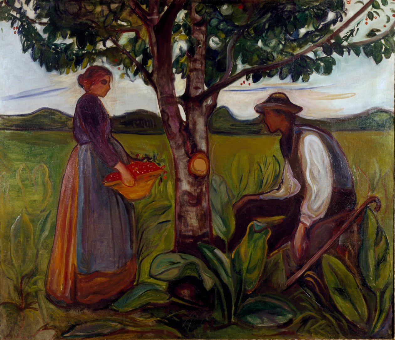 Vruchtbaarheid, ca. 1898 door Edvard Munch
