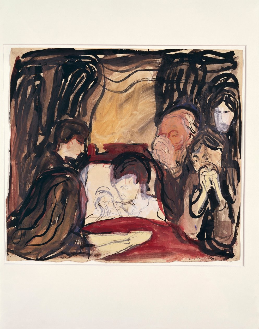 Koorts door Edvard Munch
