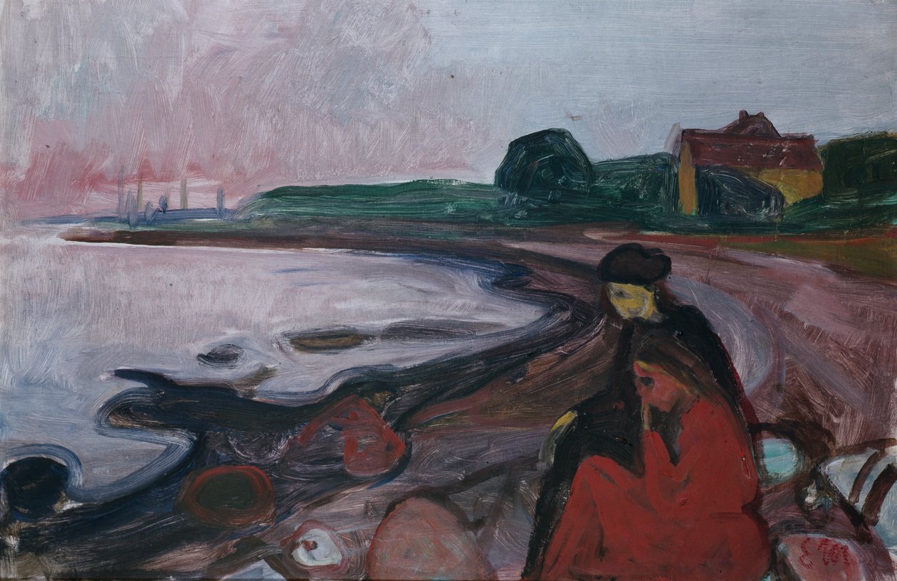 Van Asgardstrand door Edvard Munch