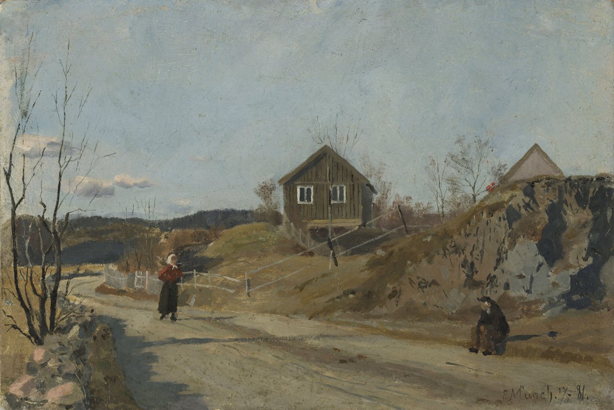 Van Vestre Aker door Edvard Munch