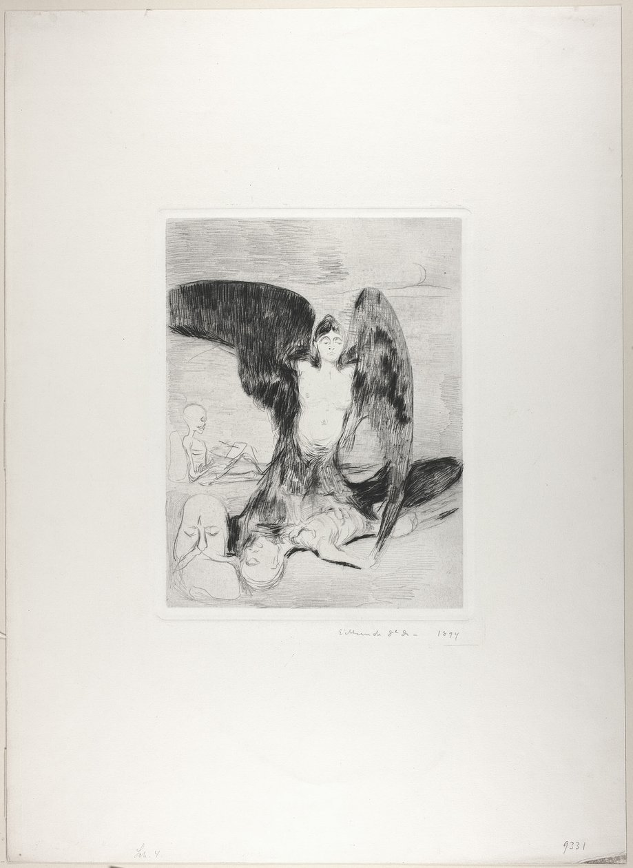 Harpy door Edvard Munch
