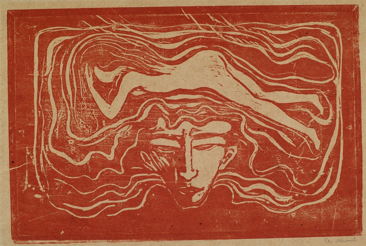 In het brein van de mens door Edvard Munch