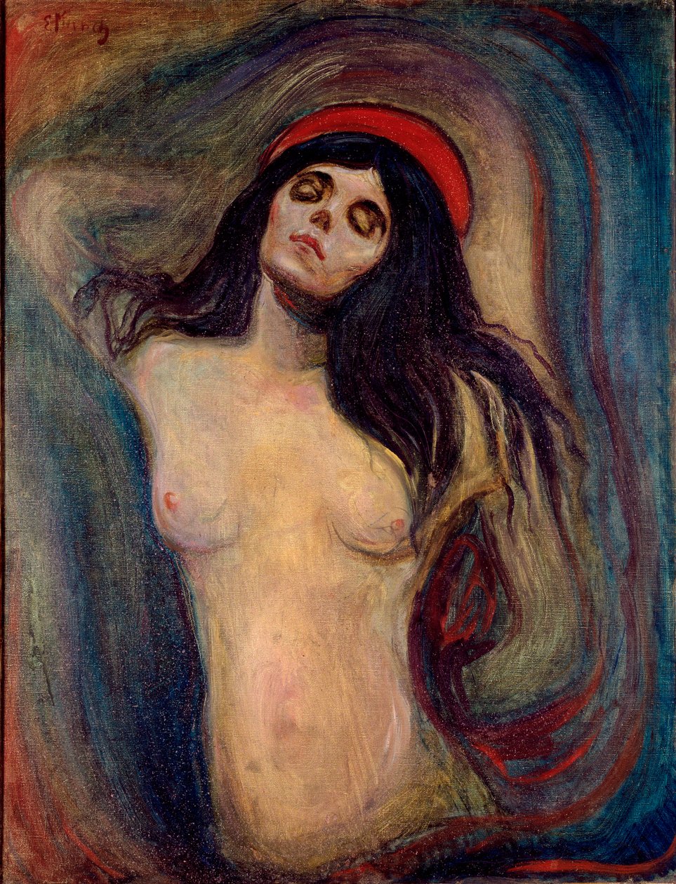 Madonna door Edvard Munch