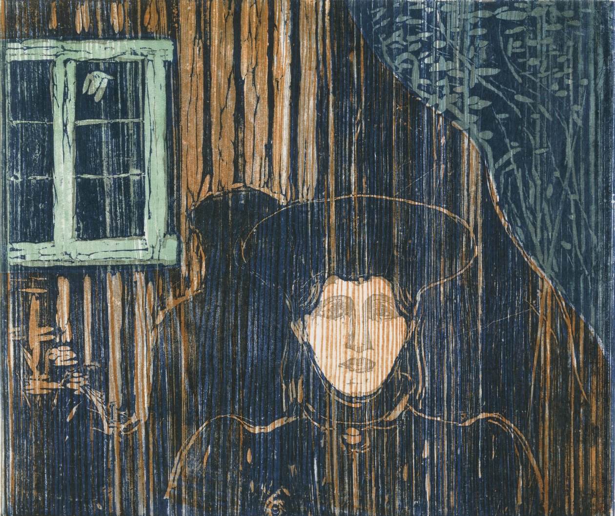 Maanlicht door Edvard Munch