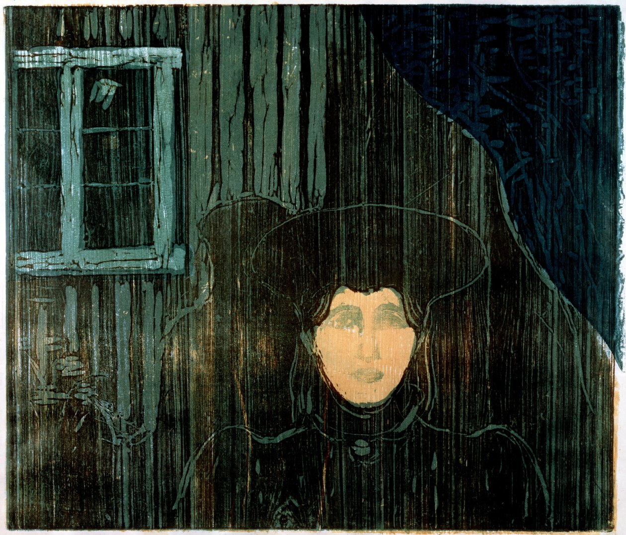Maanlicht door Edvard Munch