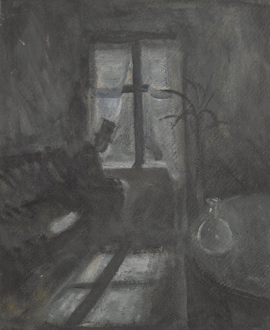 Nacht in Saint-Cloud, 1892 door Edvard Munch