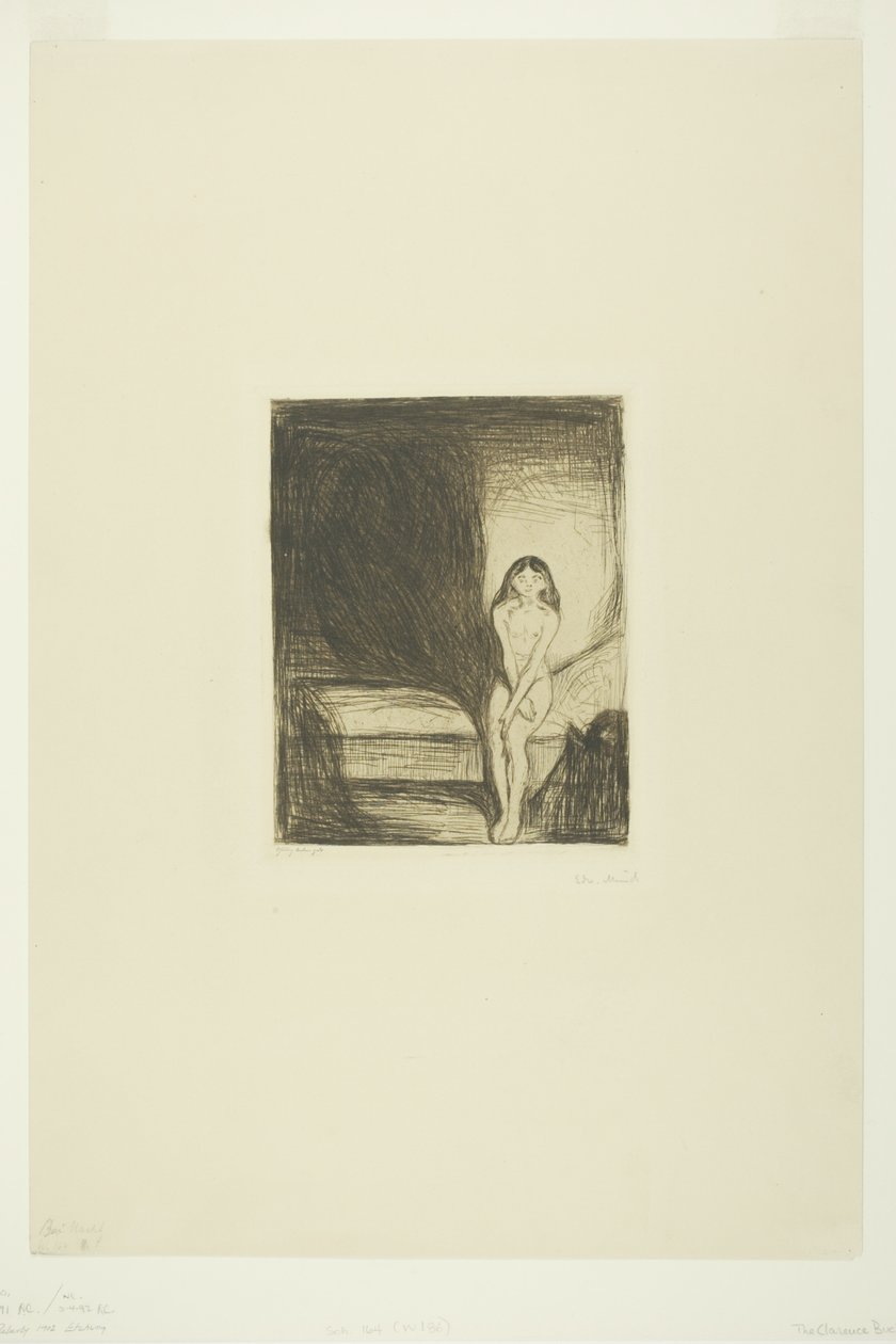 Puberteit door Edvard Munch