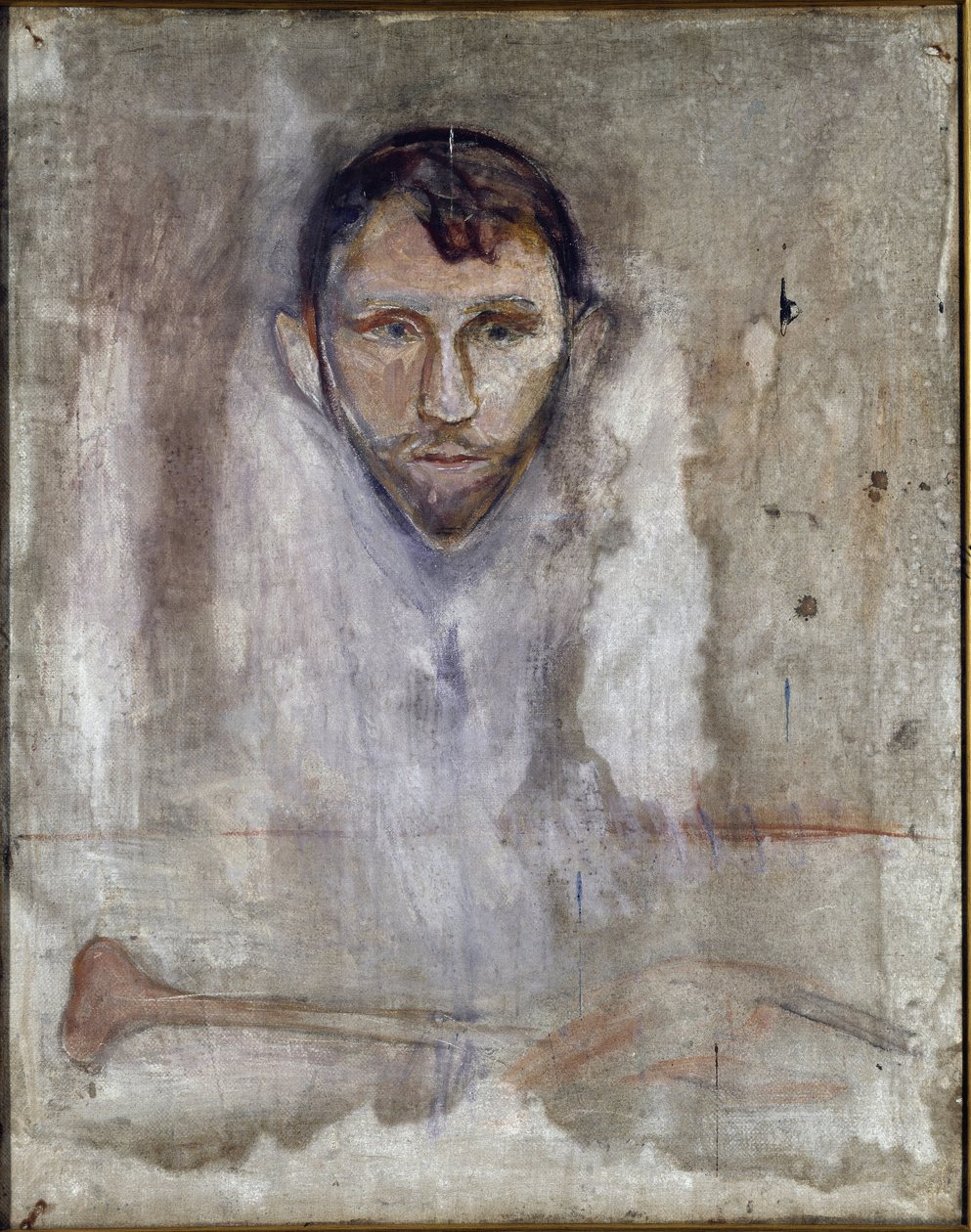 Stanislaw Przybyszewski, 1895 door Edvard Munch