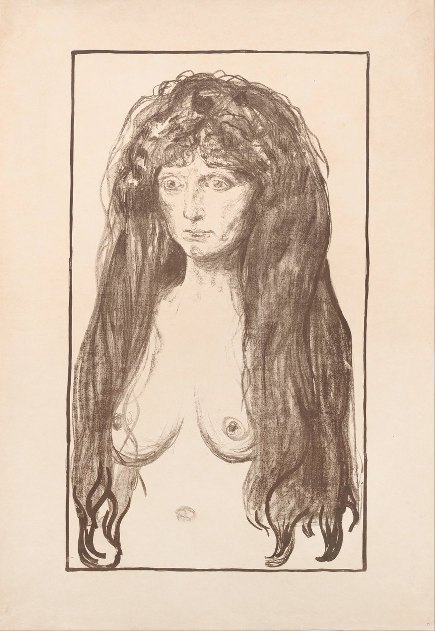 De Zonde door Edvard Munch