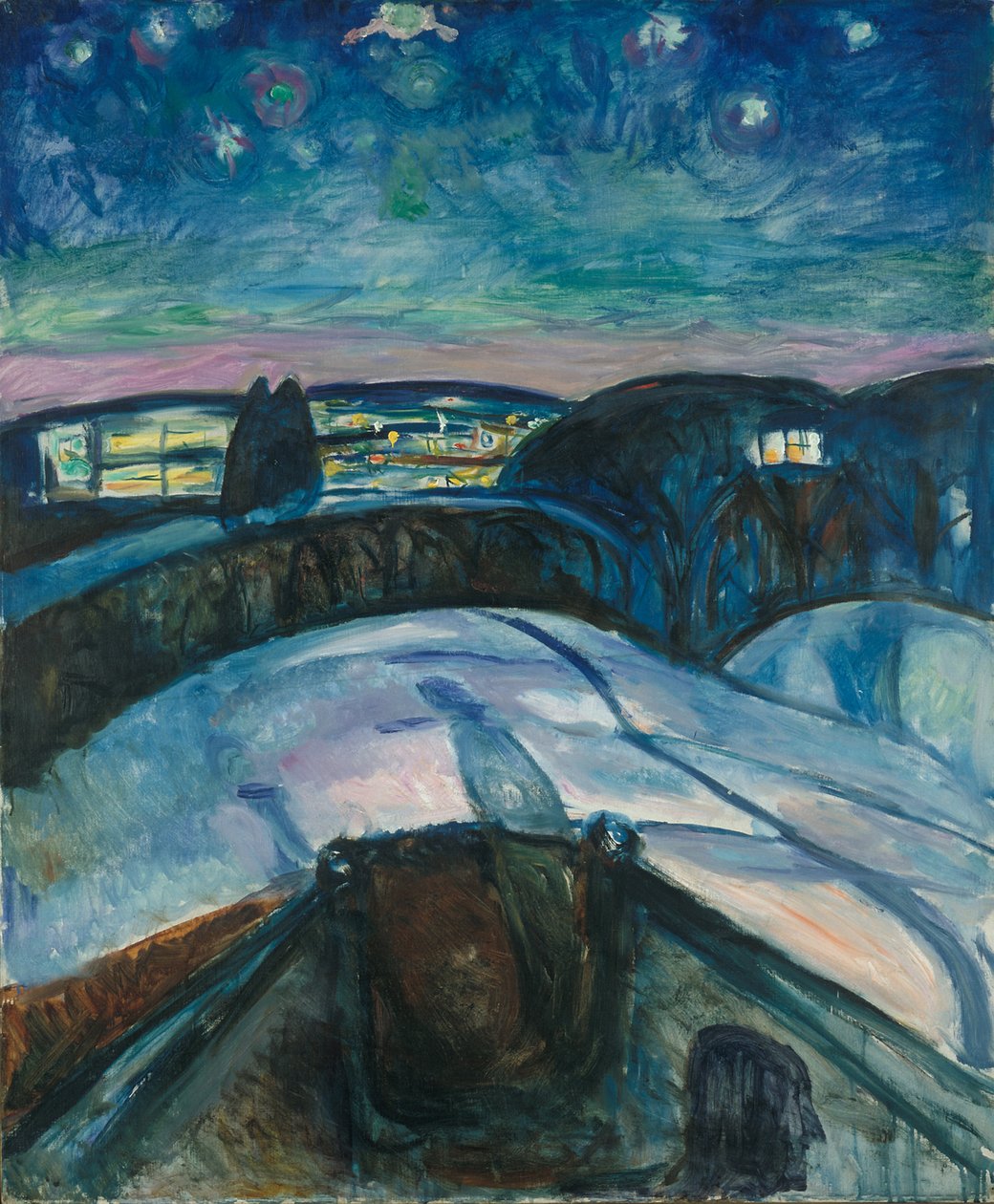 De Sterrennacht door Edvard Munch