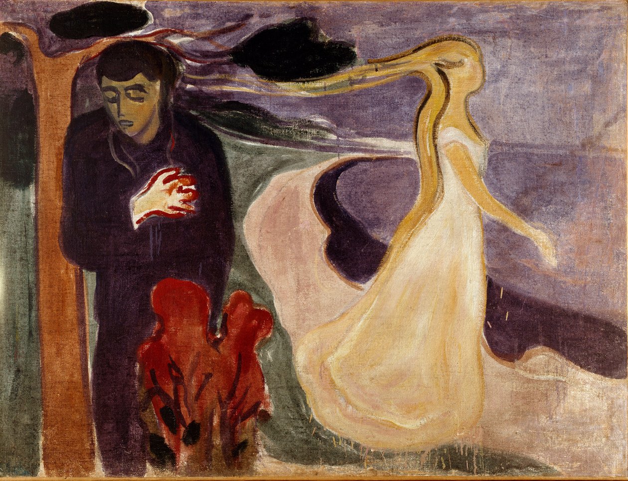 De Scheiding door Edvard Munch