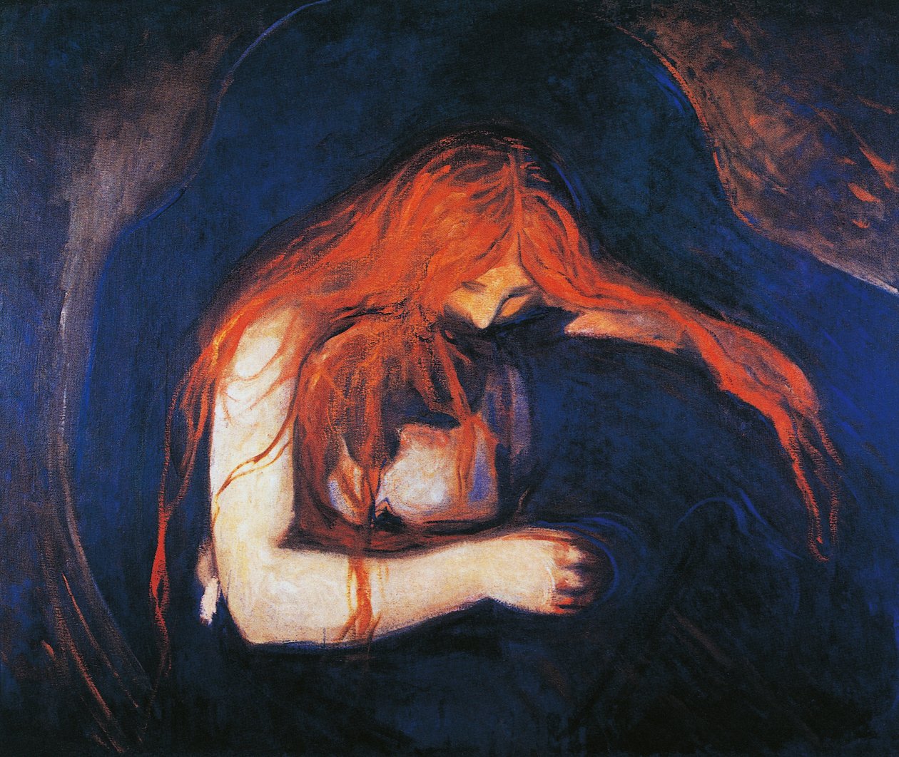 Vampier door Edvard Munch