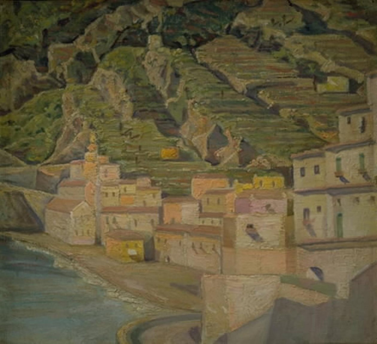 Vanuit Amalfi door Edvard Weie