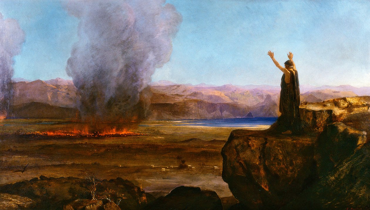 De Steden van de Vlakte, 1876 door Edward A. Armitage
