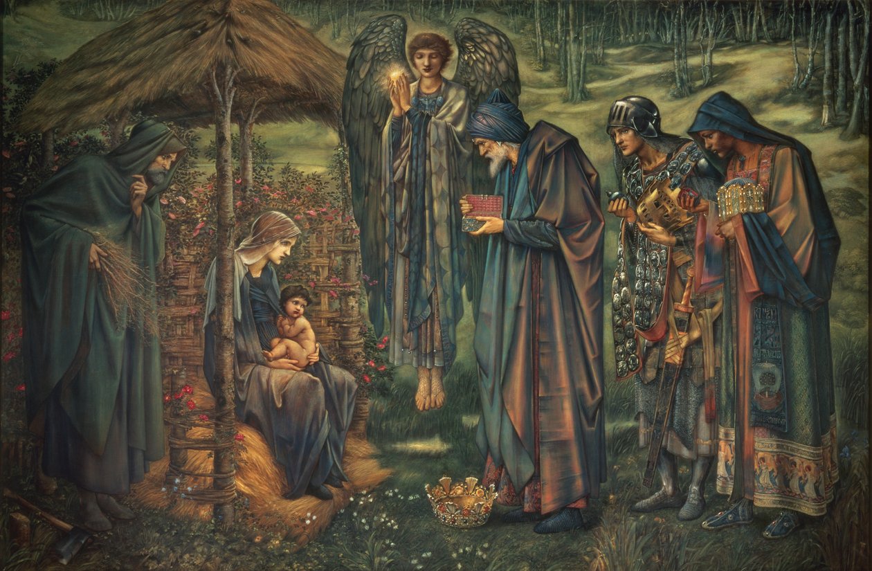 De Ster van Bethlehem door Edward Burne Jones