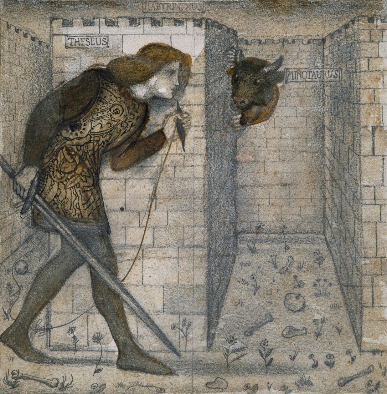 Tegelontwerp door Edward Burne Jones