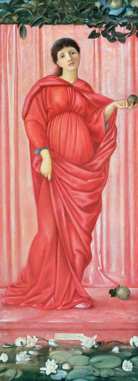 Herfst, 1869-70 door Edward Burne Jones