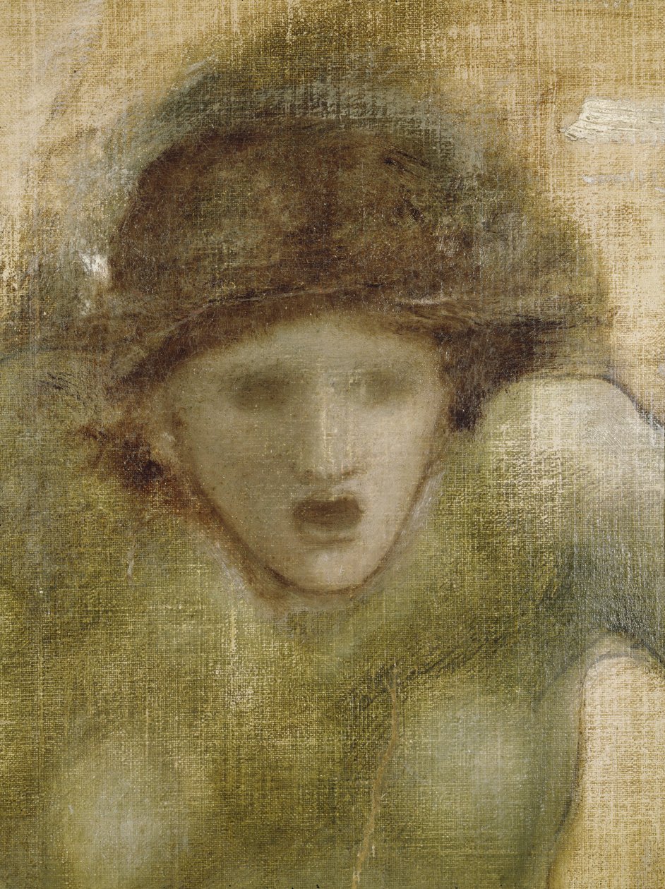 Studie van Perseus, 1876 door Edward Burne Jones