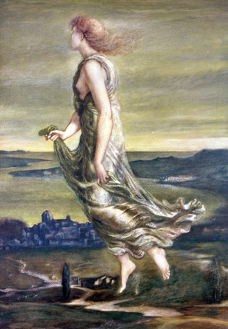 De Avondster door Edward Burne Jones