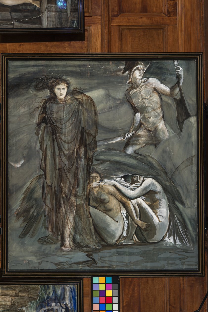 Het vinden van Medusa, ca. 1876 door Edward Burne Jones