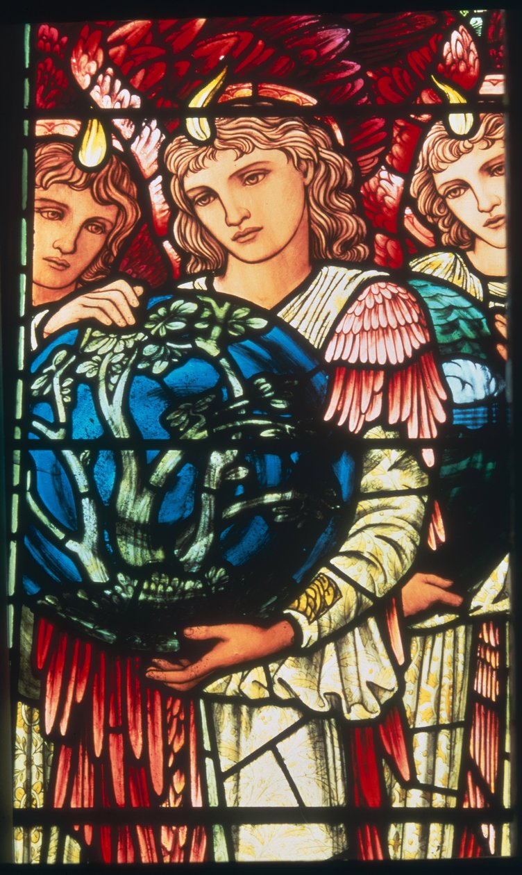 Engelen van de Schepping: De Derde Dag, c.1890 door Edward Burne Jones