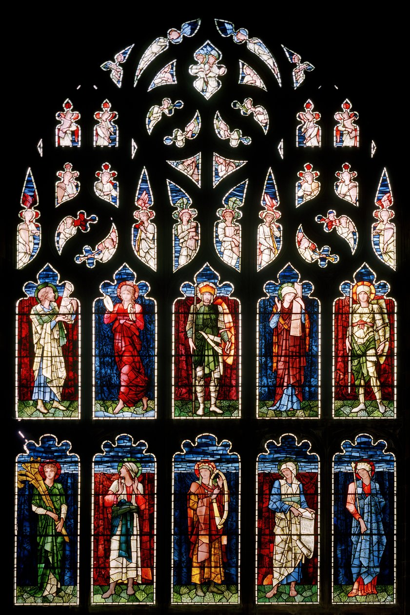 Zuid Transept door Edward Burne Jones