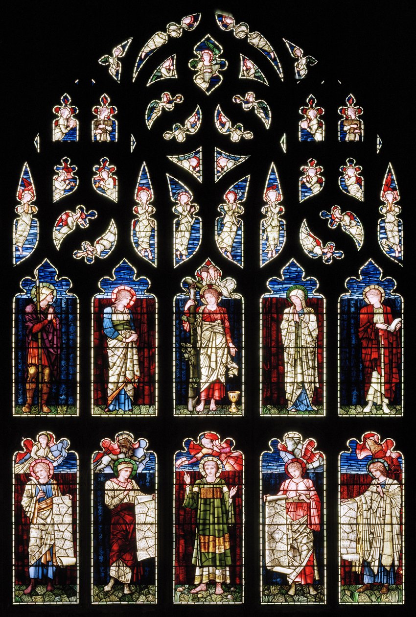 Zuid Transept door Edward Burne Jones