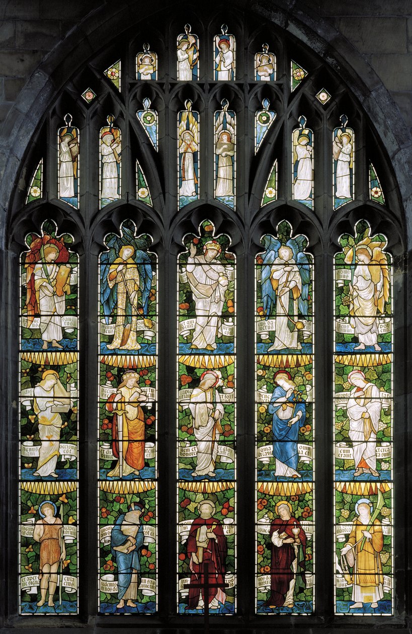 Oostelijk Raam door Edward Burne Jones