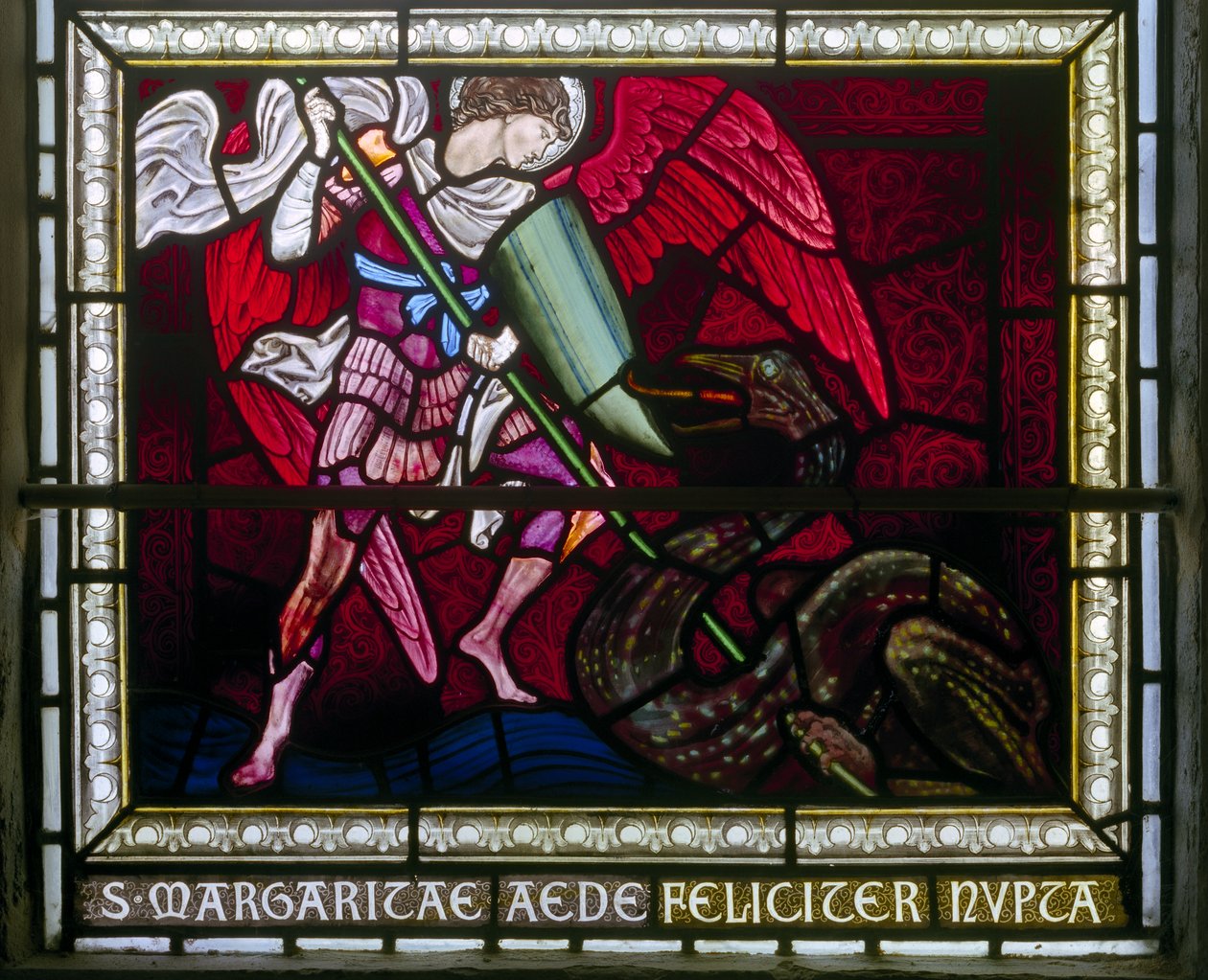 Rottingdean, St Margaret, St Michael Doodt De Draak door Edward Burne Jones