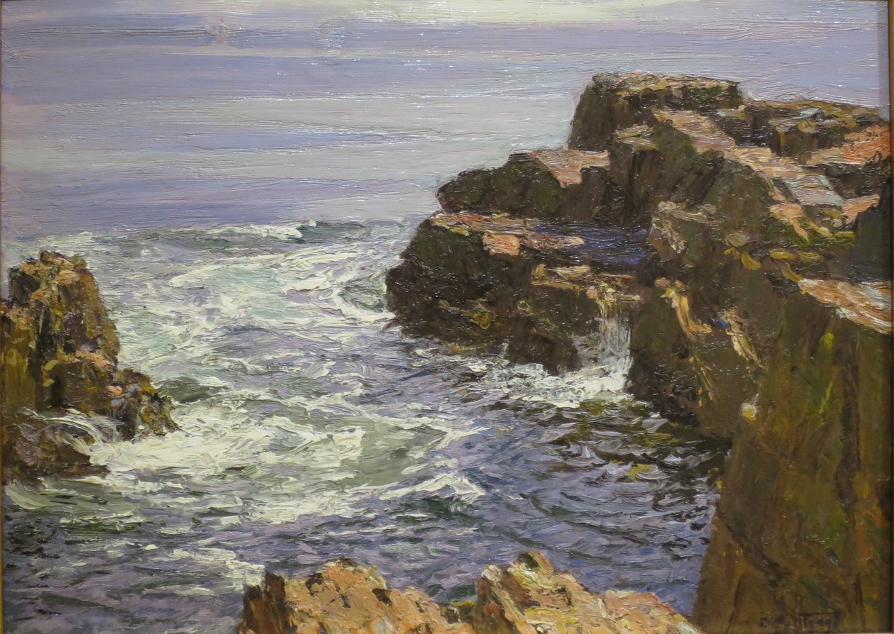 De Brekende Golf door Edward Henry Potthast