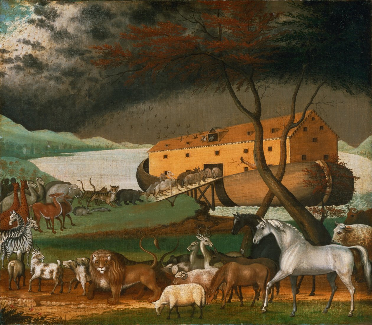 Noachs ark door Edward Hicks