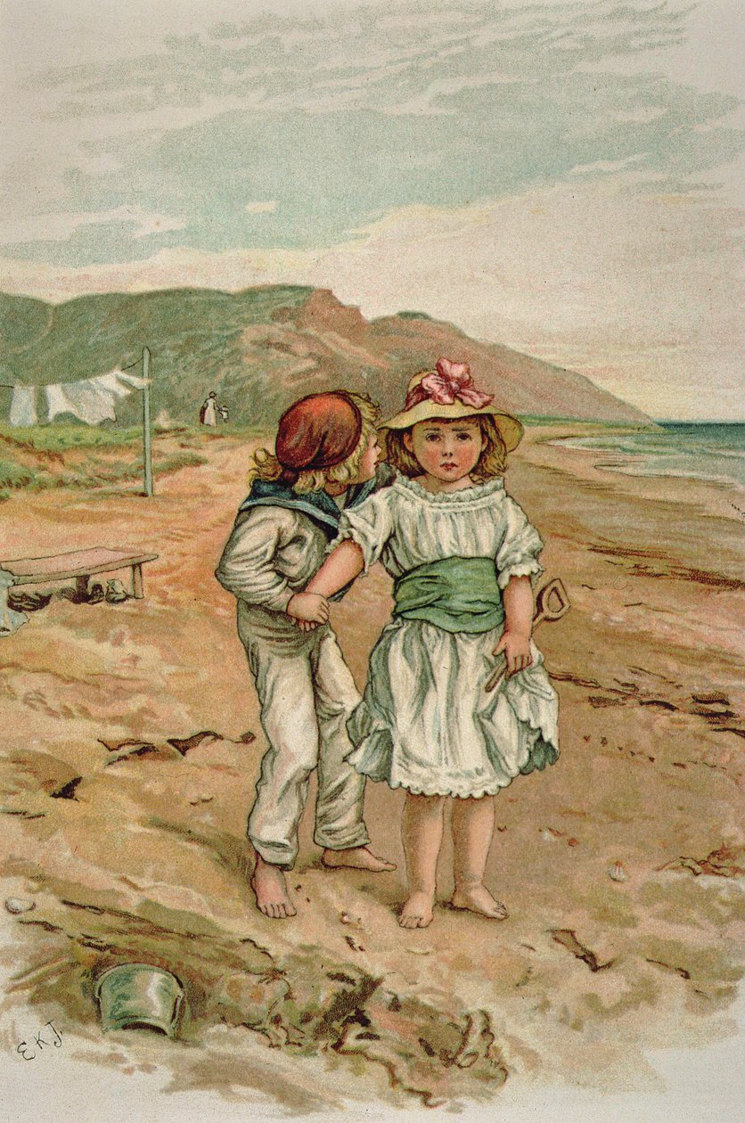 Zonnestralen, 1890 door Edward Killingworth Johnson