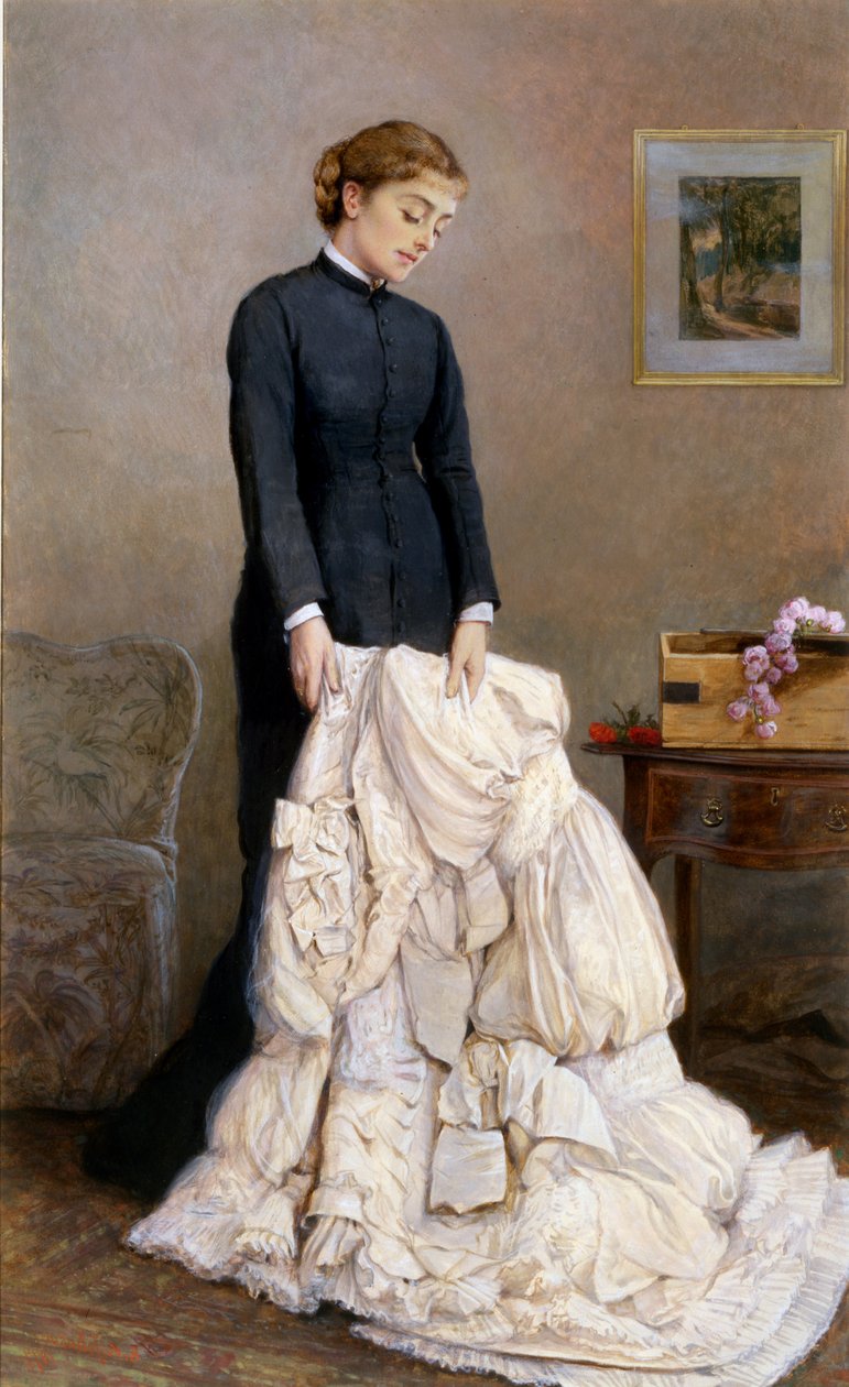De Jonge Weduwe, 1877 door Edward Killingworth Johnson