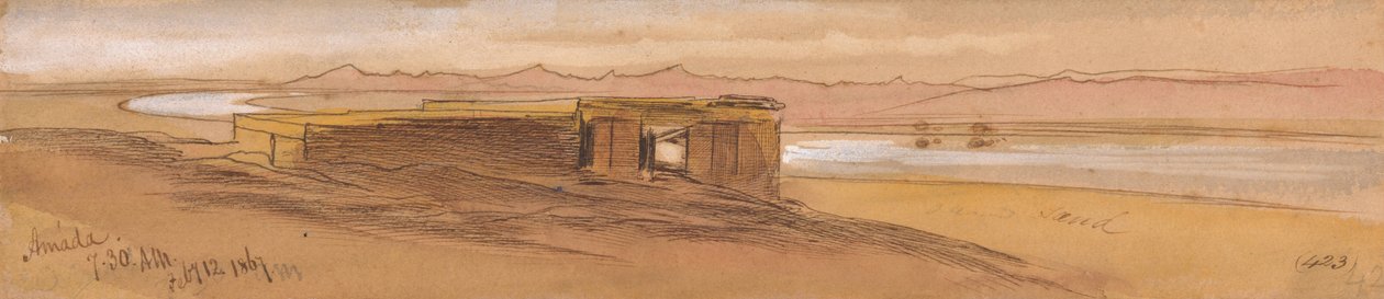 Amada, 7:30 uur, 12 februari 1867 door Edward Lear