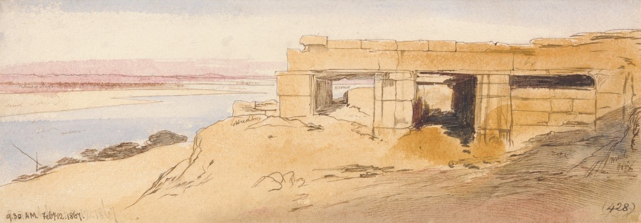 Amada, 9:30 uur, 12 februari 1867 door Edward Lear