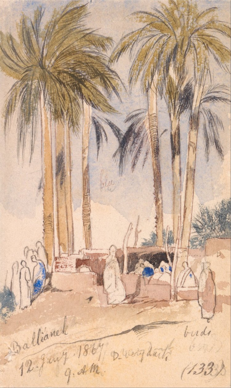 Ballianeh door Edward Lear