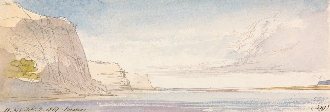 Ibreem, 11:00, 2 februari 1867 (319) door Edward Lear