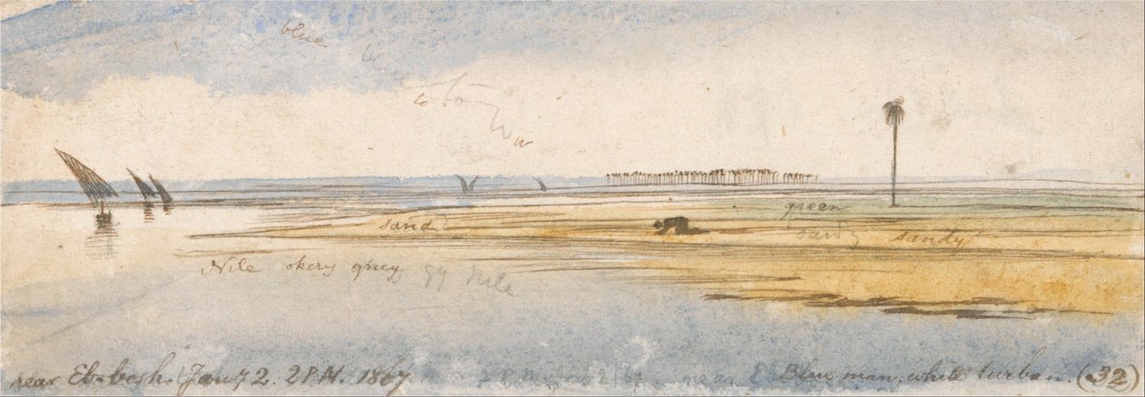 Nabij Eb-bosh door Edward Lear