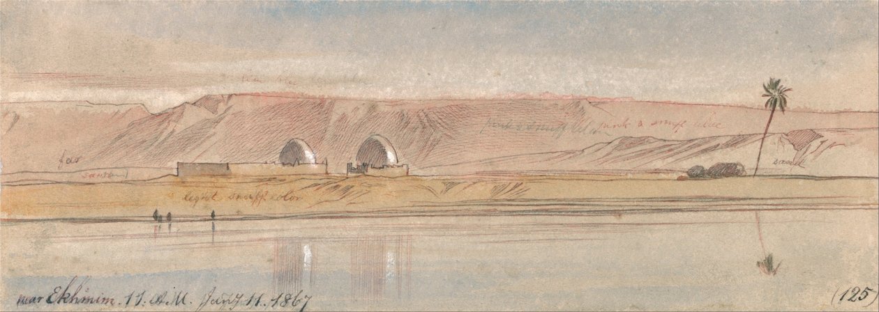 Bij Ekhmim door Edward Lear