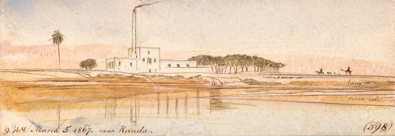 Dichtbij Rauda door Edward Lear