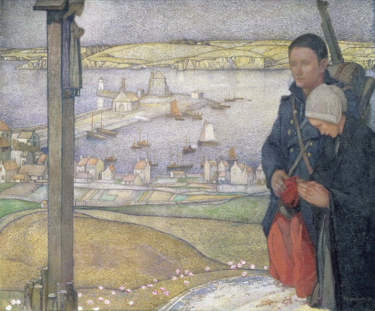 Bretagne door Edward Reginald Frampton