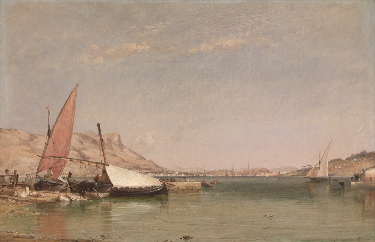 Toulon door Edward William Cooke