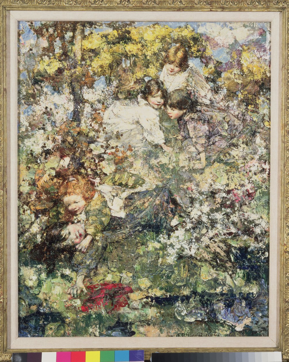In het bos door Edward Atkinson Hornel
