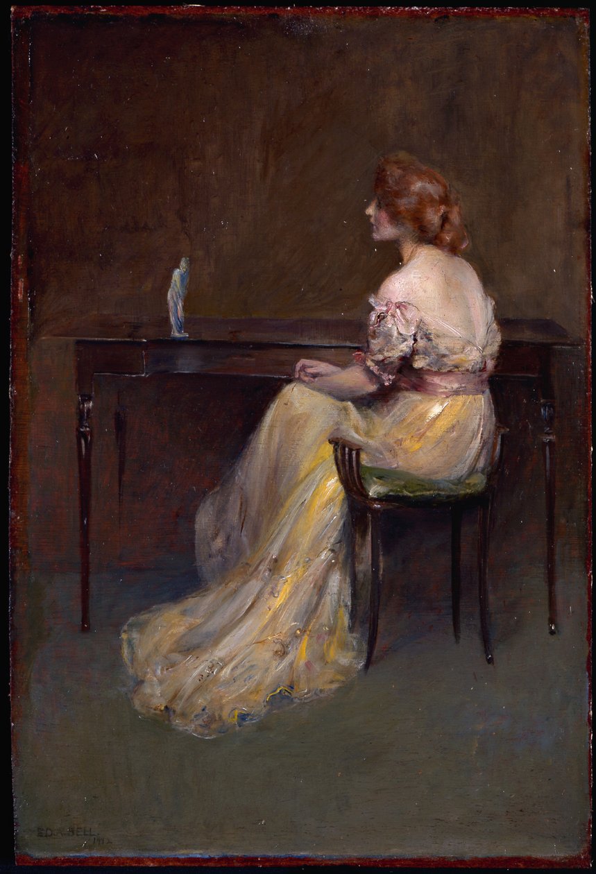 Het beeldje door Edward August Bell