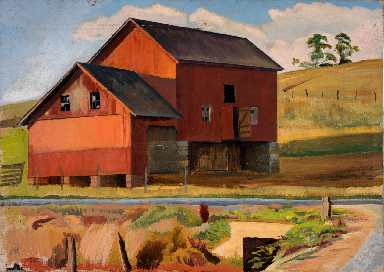 Bluemont Farm door Edward Bruce